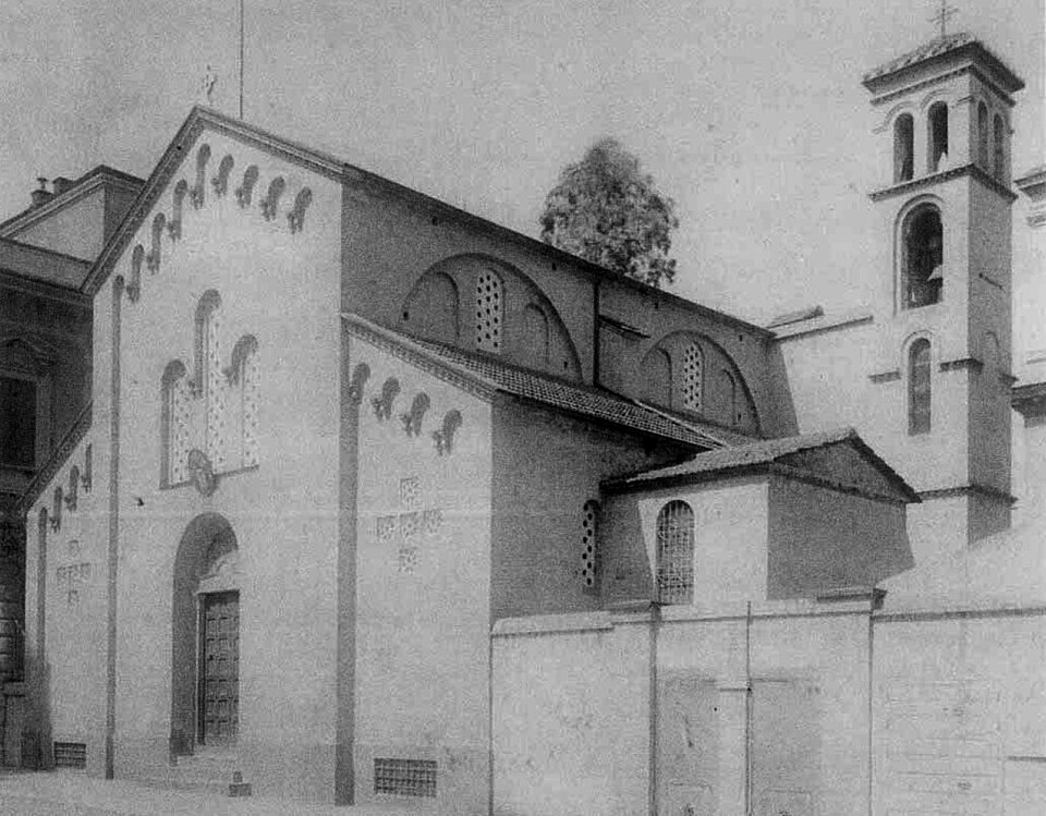 antica chiesa della Sacra Famiglia a via Sommacampagna
