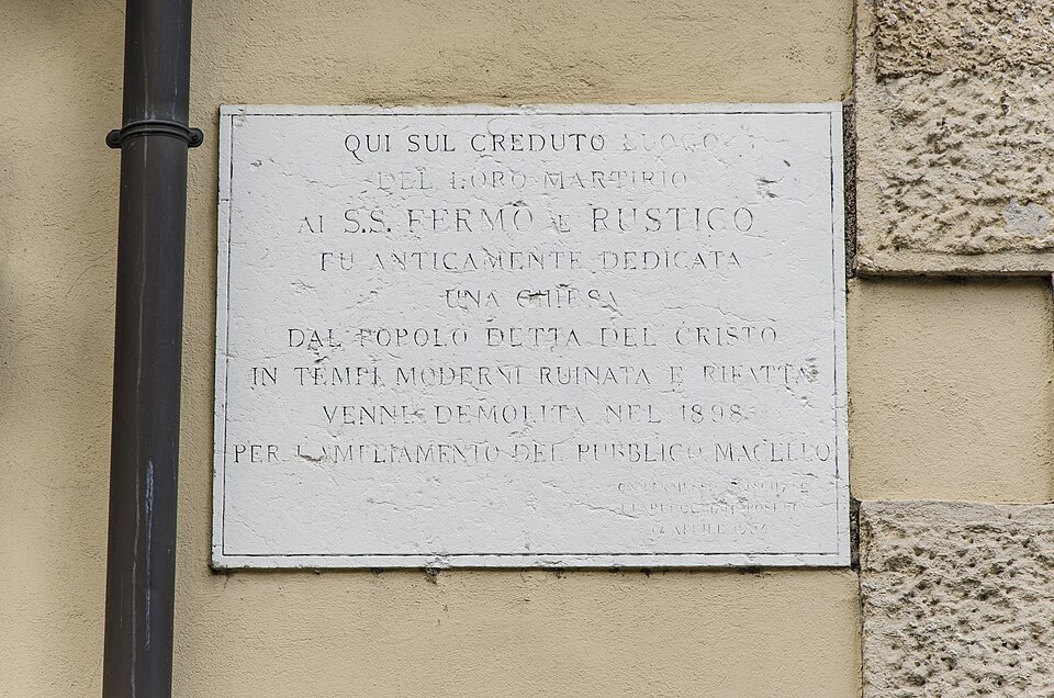 antica chiesa di San Fermo Minore