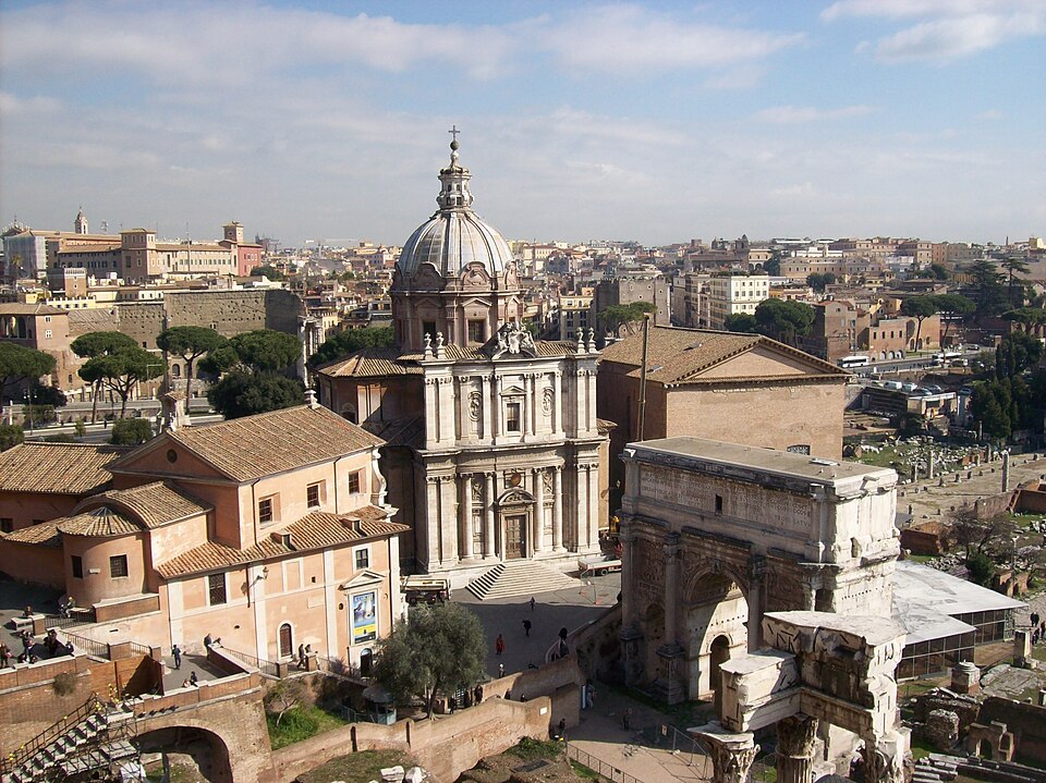 chiesa dei Santi Luca e Martina