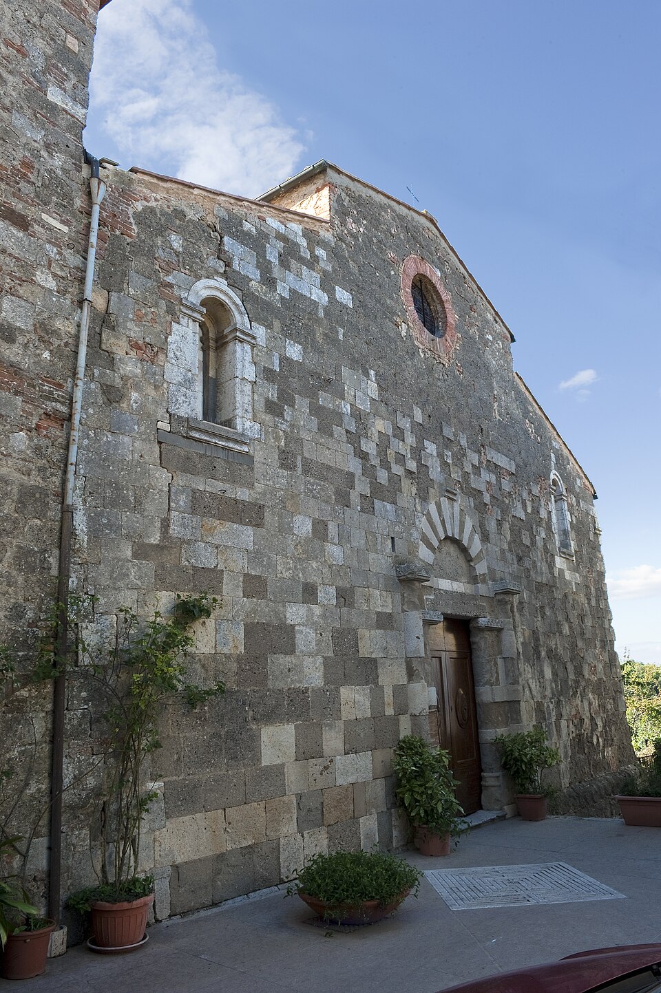 pieve di San Giovanni Battista a Mensano