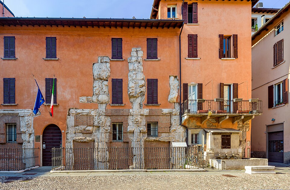 area archeologica della Basilica romana