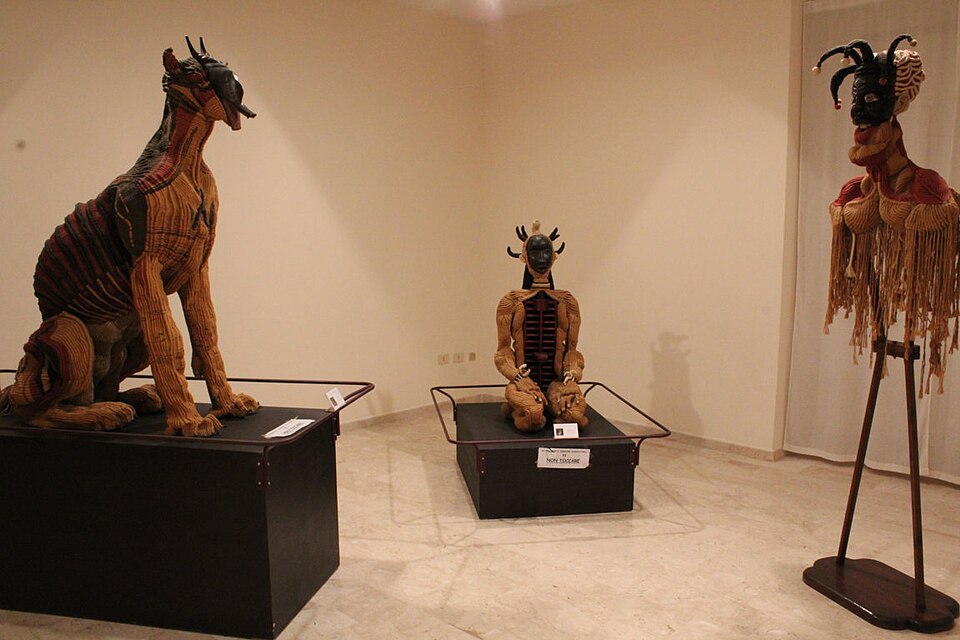Museo delle sculture tessili di Sylvie Clavel