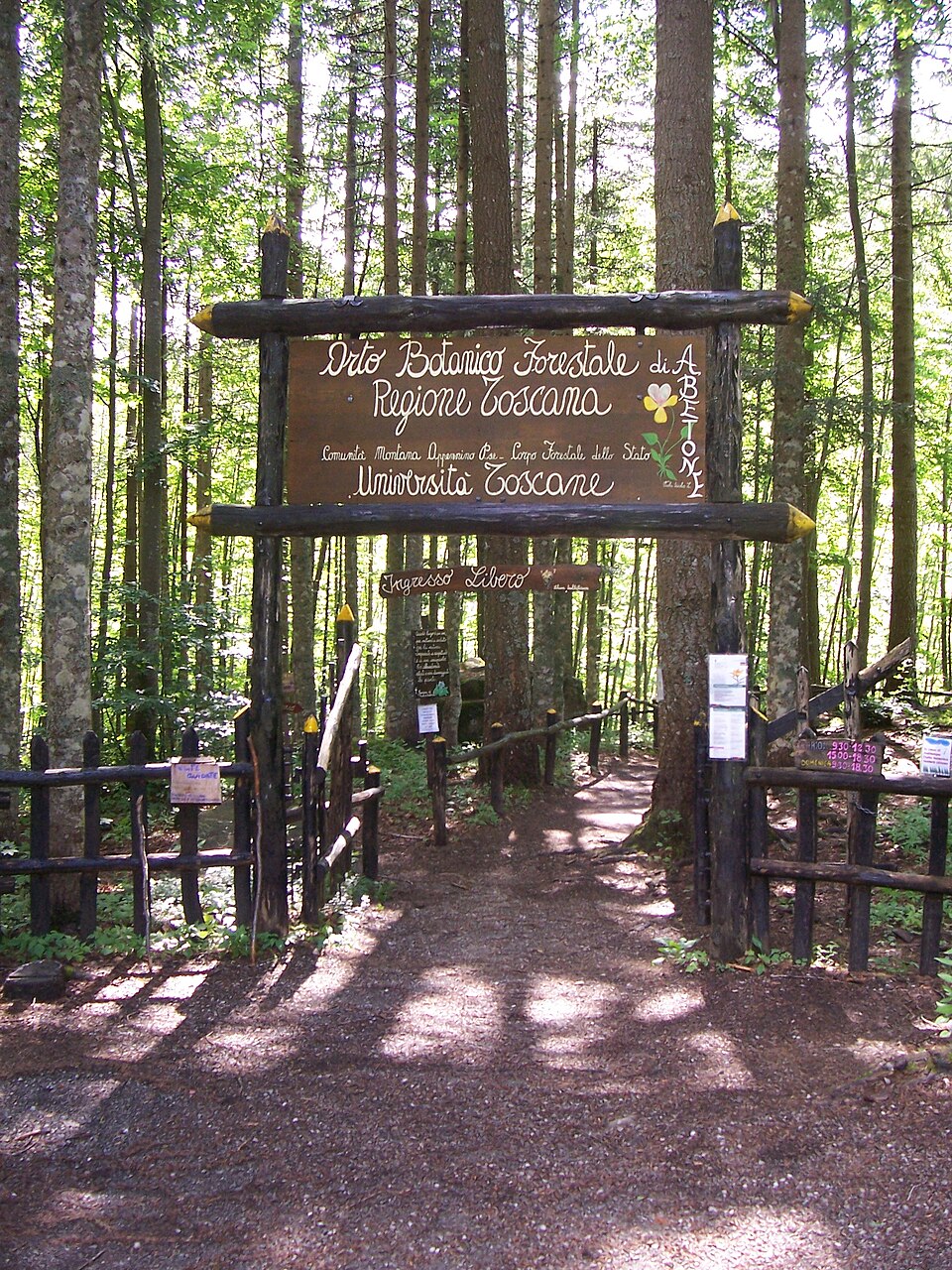 Orto Botanico Forestale Abetone