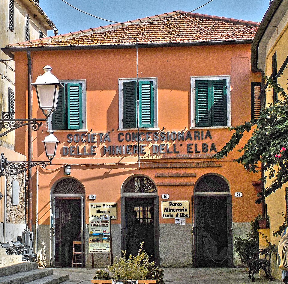 Parco minerario dell'Isola d'Elba - Museo dei minerali e dell'arte mineraria
