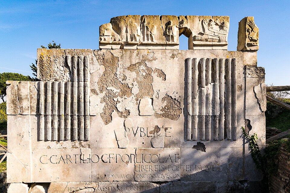Tomb of C. Cartilius Poplicola