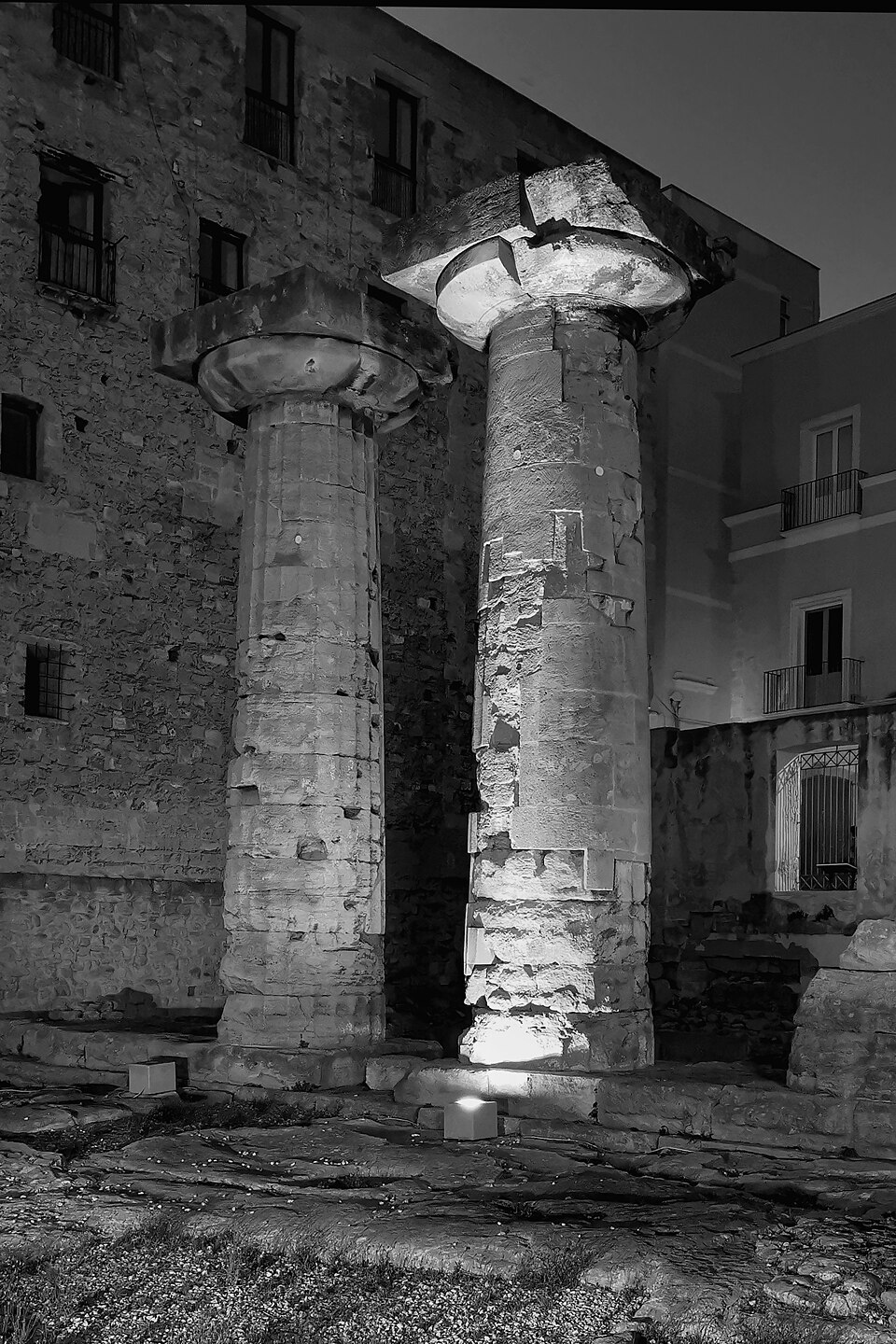 Colonne doriche tempio di Poseidone