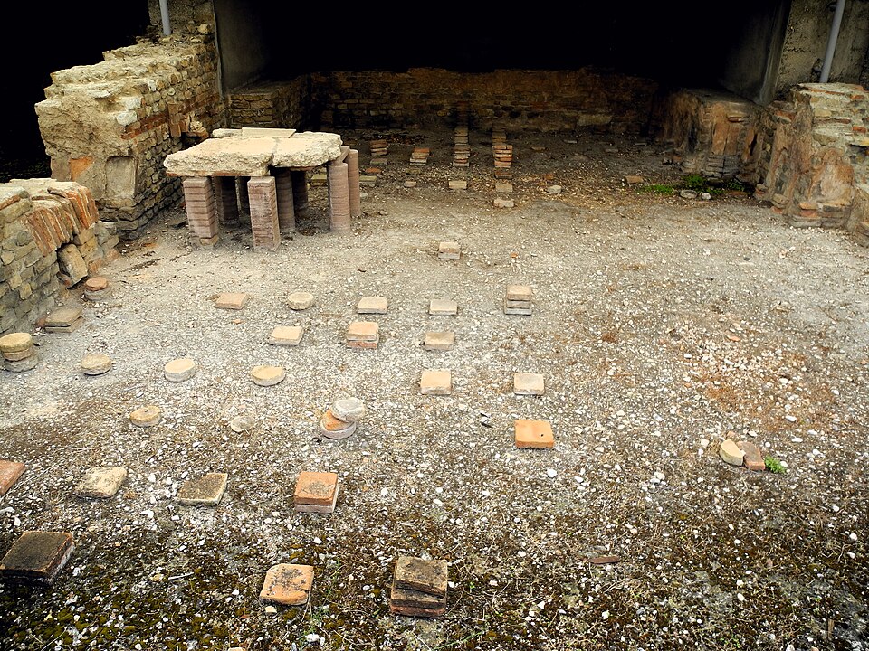 Albintimilium, terme occidentali