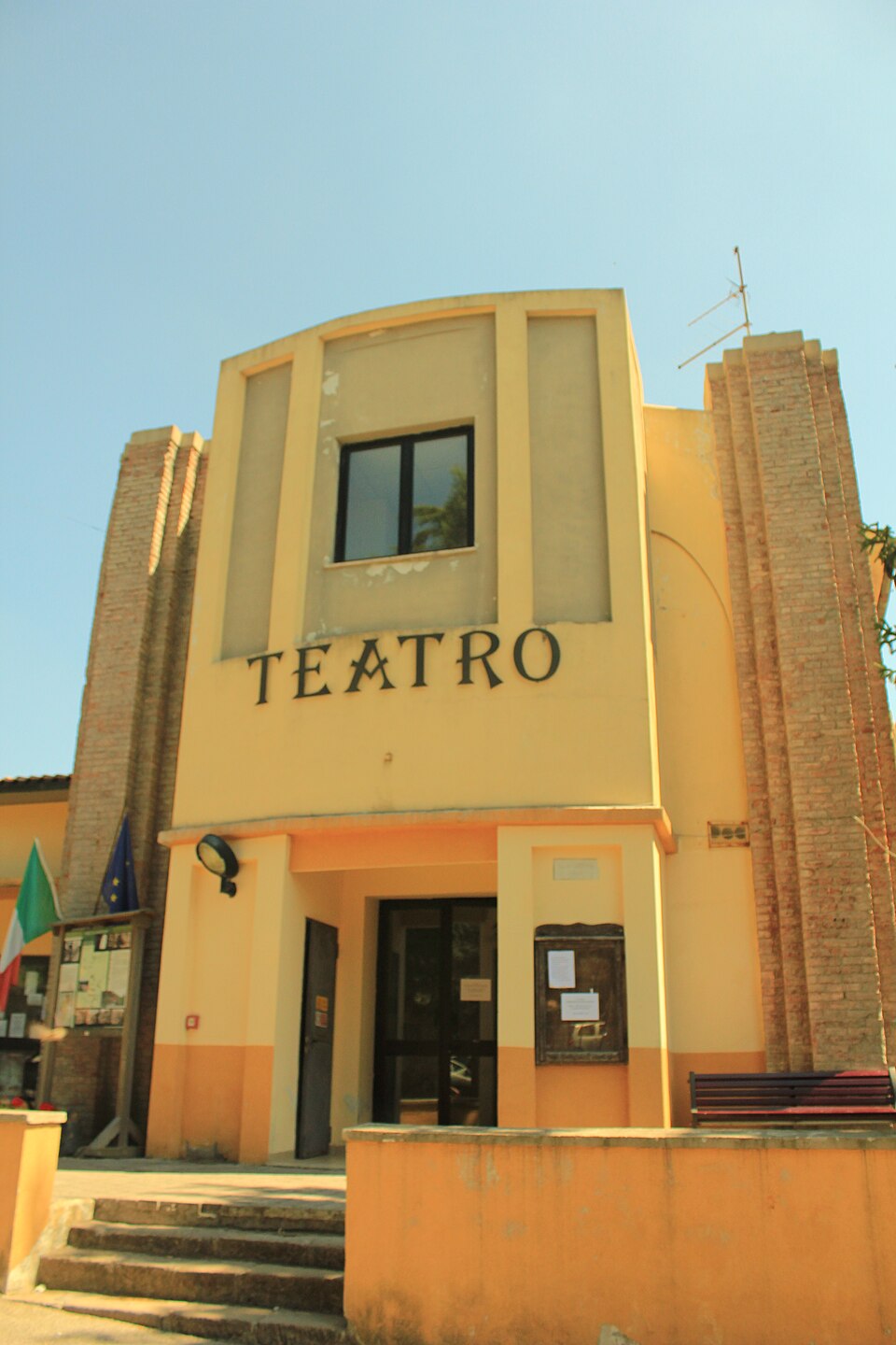 Sala teatrale di Boccheggiano